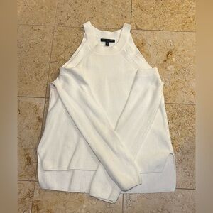 Banana Republic Off-the-Shoulder Sweater - White, Size M